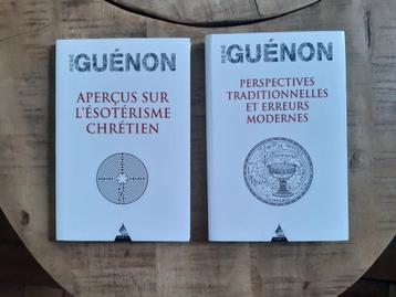 Deux livres de René Guenon  beschikbaar voor biedingen