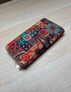 Grote levende kleuren kurken portemonnee, Handtassen en Accessoires, Portemonnees, Verzenden, Zo goed als nieuw