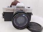 Minolta SRT 100X camera met een 50 mm Rokkor-lens 1:2, Spiegelreflex, Minolta, Gebruikt, Ophalen of Verzenden