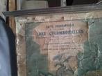 Oude landkaart, Livres, Atlas & Cartes géographiques, Carte géographique, France, Enlèvement, Utilisé