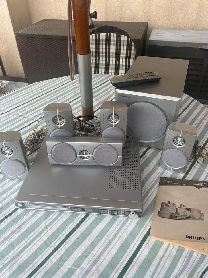 Système home cinéma DVD-tuner radio/CD Philips, Cd's en Dvd's, Dvd's | Overige Dvd's, Gebruikt, Ophalen