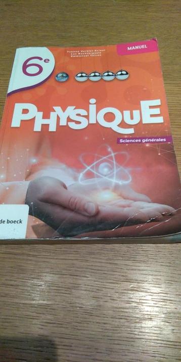 Physique 6ème Sciences générales beschikbaar voor biedingen