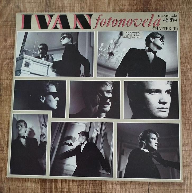 Disque vinyle Maxi 45T Ivan Fotonovela année 1984, CD & DVD, Vinyles | Pop, Utilisé, 1980 à 2000, Enlèvement ou Envoi