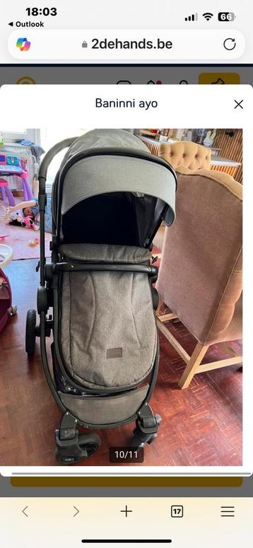 Zeer comfortabele kinderwagen beschikbaar voor biedingen