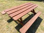 Picknicktafel, Ophalen, Gebruikt, Rechthoekig, Hout