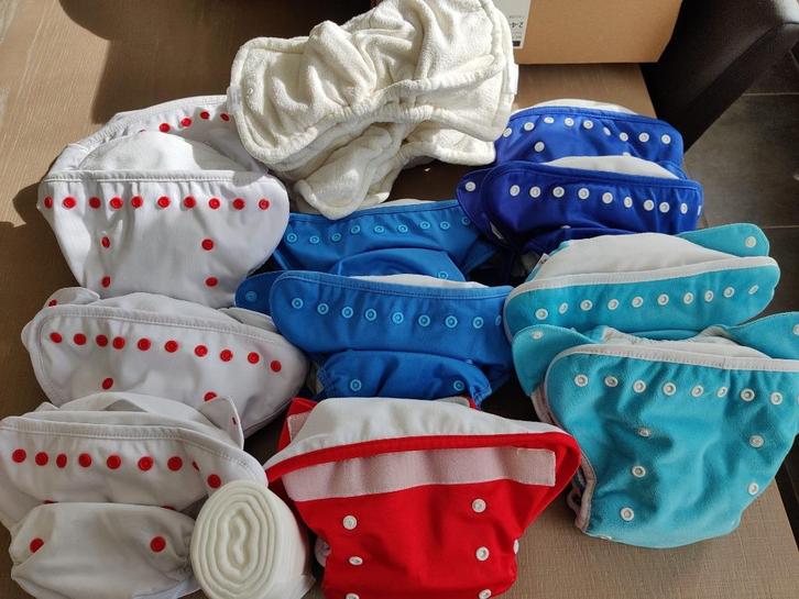 Wasbare luiers, Kinderen en Baby's, Badjes en Verzorging, Gebruikt, Overige typen, Overige merken, Ophalen