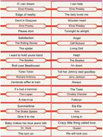 Lot B de 40 singles avec cartes de titre sur juke-box, Enlèvement ou Envoi