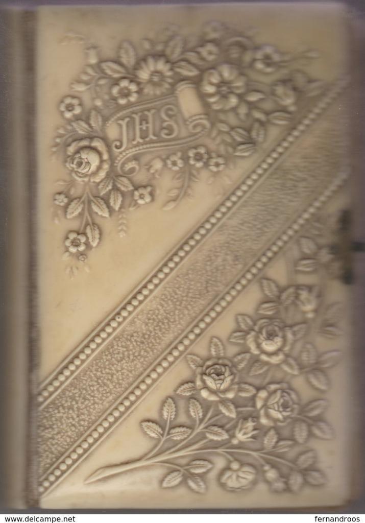 ETRENNES SPRIRITUELLES LIVRE RELIE IVOIRINE 1889 A RENOVER, Antiek en Kunst, Kunst | Etsen en Gravures, Ophalen of Verzenden