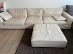 Lederen zetel Natuzzi, Huis en Inrichting, Zetels | Zetels, Ophalen, 250 tot 300 cm, Gebruikt, Driepersoons