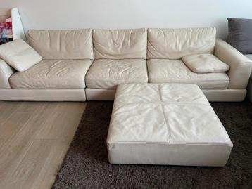 Lederen zetel Natuzzi beschikbaar voor biedingen