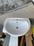 lavabo porselein, Ophalen, Zo goed als nieuw, Kraan
