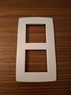 64x Niko afdekplaat tweevoudig verticaal Original White, Enlèvement, Neuf