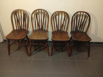 Set van 4 Windsor-stoelen  beschikbaar voor biedingen