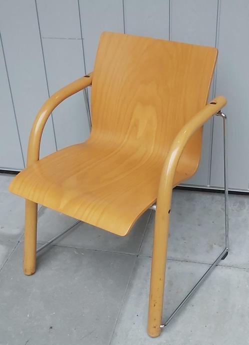 Thonet Stoel S320, Ulrich Böhme, Wulf Schneider Design, Huis en Inrichting, Stoelen, Gebruikt, Eén, Hout, Metaal, Overige kleuren
