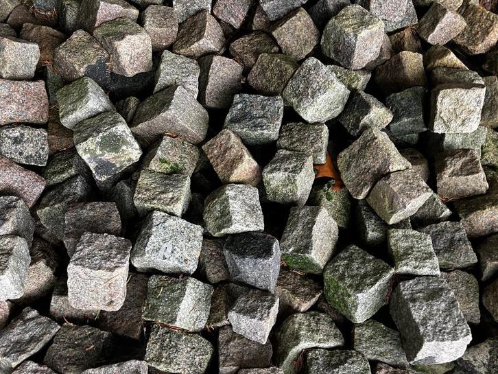 Kasseien ongeveer 5 m2, Tuin en Terras, Tegels en Klinkers, Natuursteen, Ophalen