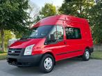 Ford transit 2.2cdti dubbel cabine met keuring, Auto's, Bestelwagens en Lichte vracht, Zwart, 5 deurs, Particulier, Te koop