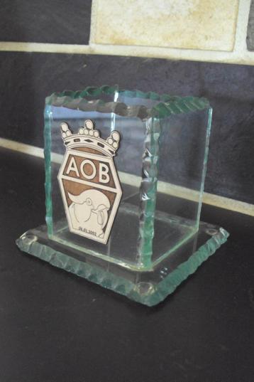 Cube en verre AOB