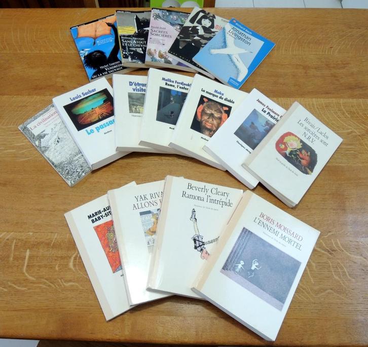 Lot de 16 livres jeunesse, Boeken, Kinderboeken | Jeugd | 10 tot 12 jaar, Gelezen, Fictie, Ophalen