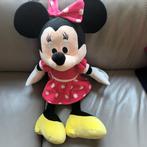 Grande peluche Minnie 50 cm, Ophalen of Verzenden, Mickey Mouse, Gebruikt, Knuffel