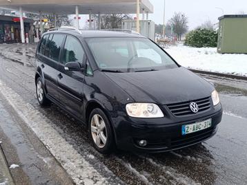 Vw Turan/ 7plaats/ benzine Euro 4/ mistlampen, Achat, Entreprise, 7 places, 5 portes