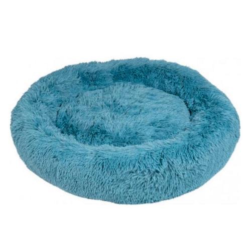 Animal Boulevard - Donut pour chien - Pétrole XS 50 cm, Animaux & Accessoires, Paniers pour chiens, Neuf, Peluche, Enlèvement ou Envoi