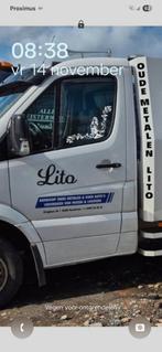 Oude metalen lito, Diversen, Ophalen