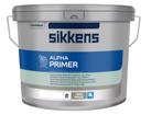 3x 10L emmer - Sikkens Alpha Primer (RAL 9010 - zuiver wit), Doe-het-zelf en Bouw, Verf, Beits en Lak, Ophalen, Nieuw, Wit, Verf