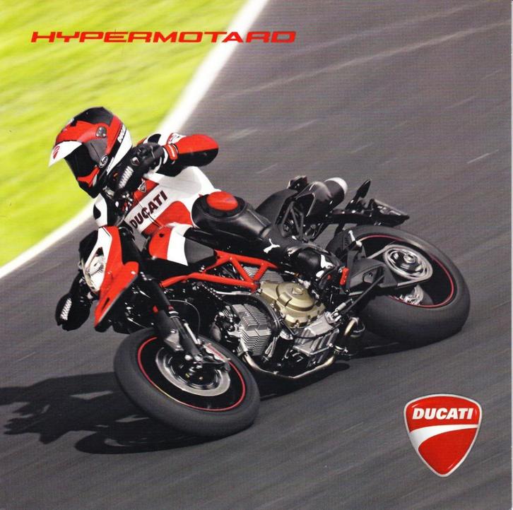 Ducati Hypermotard brochure, Motoren, Handleidingen en Instructieboekjes, Ducati, Ophalen of Verzenden