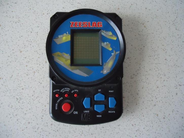 Pocket Game Elektronische "Zeeslag" Van MB in prima staat !, Hobby en Vrije tijd, Gezelschapsspellen | Overige, Zo goed als nieuw