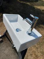 Handenwasser + kraantje + sifon, Doe-het-zelf en Bouw, Sanitair, Ophalen, Zo goed als nieuw