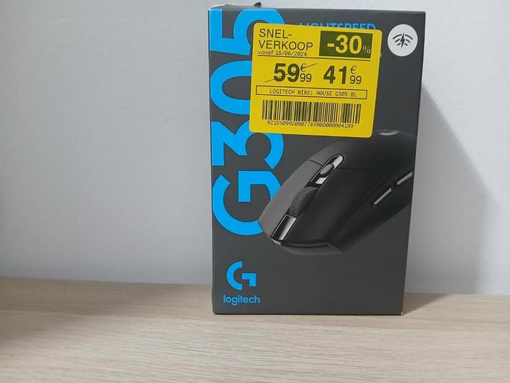 Logitech draadloze muis G305 BL, Computers en Software, Vintage Computers, Ophalen of Verzenden