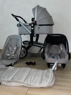 Joolz Day Grigio–Quadro kinderwagen 3-in-1 Set, Kinderen en Baby's, Buggy's, W, Voetenzak, Ophalen of Verzenden, Zo goed als nieuw