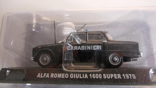 ALFA GIULIA 1.6 SUPER.SYMBOLE des CARABINIERS.1/43 NEW SCELL, Hobby en Vrije tijd, Modelauto's | 1:43, Nieuw, Auto, Overige merken