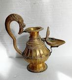 Koperen Sukunda Nepalese rituele lamp, Antiek en Kunst, Koper