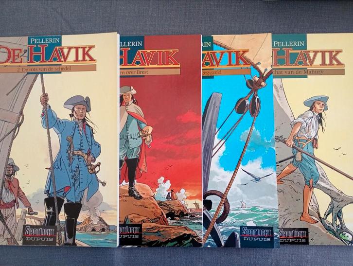 De Havik 2 a 5, Boeken, Stripverhalen, Zo goed als nieuw, Ophalen of Verzenden
