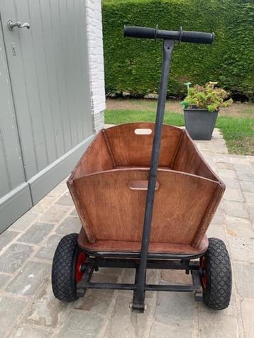 Bolderkar hout, Ophalen, Zo goed als nieuw