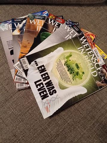 6 tijdschriften Wetenschap in beeld najaar 2018, Enlèvement ou Envoi, Utilisé