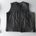 Custom Biker lederen vestje - diamand stitching - NIEUW, Motoren, Kleding | Motorkleding, Ophalen, Nieuw zonder kaartje, Heren