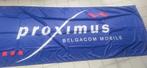 Proximus vlag. 2m65/98cm., Ophalen of Verzenden, Gebruikt