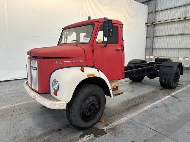 Scania L 50 / TORPEDO / MOTOR PROBLEM/PROBLEME DE MOTEUR, Autos, Camions, Entreprise, Achat, Scania, Diesel, Boîte manuelle, Rouge