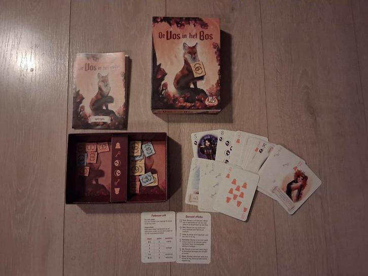 Vos in het Bos slagenspel  white goblin games, Hobby en Vrije tijd, Gezelschapsspellen | Kaartspellen, Zo goed als nieuw, Een of twee spelers