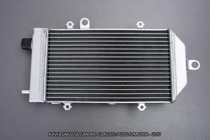 Radiateur Koeler AVDB KAWASAKI VN VULCAN 900 2006 2017 VN900, Motoren, Accessoires | Overige, Nieuw, Ophalen of Verzenden