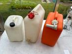 Set van jerrycans, Tuin en Terras, Regentonnen, Ophalen, Zo goed als nieuw, Met kraantje