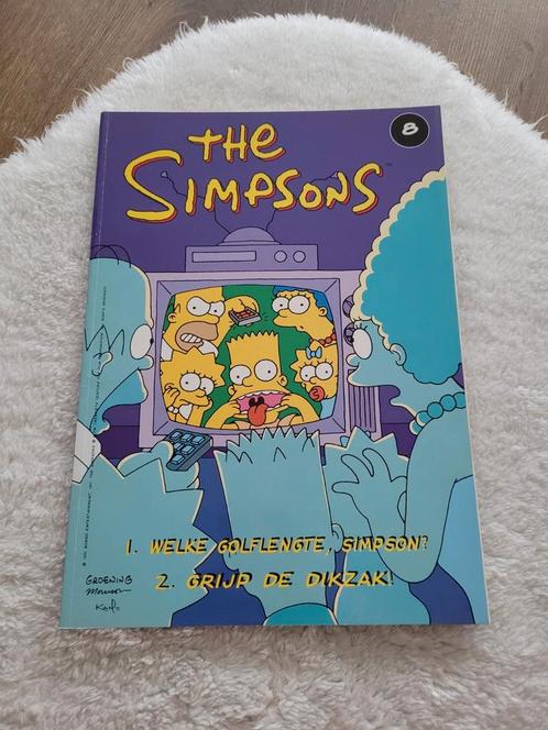 Strip The Simpsons Welke golflengte Simpson? Grijp de dikzak, Boeken, Stripverhalen, Zo goed als nieuw, Eén stripboek, Ophalen of Verzenden