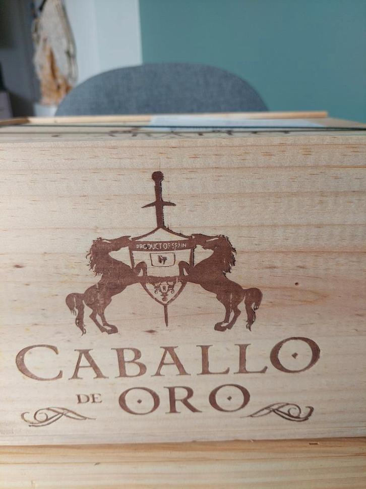 Caballo d’Oro Gran Reserva 2008 (6 flessen in kist), Verzamelen, Wijnen, Nieuw, Ophalen of Verzenden