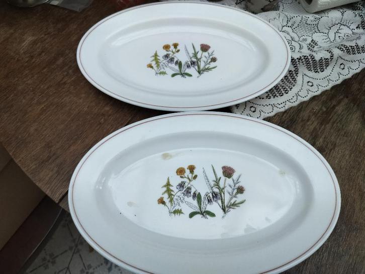 ARCOPAL: 2 ovale schalen, Huis en Inrichting, Keuken | Servies, Ophalen of Verzenden