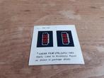 Star wars vintage Chewbacca bandolier strap stickers 1983, Ophalen of Verzenden