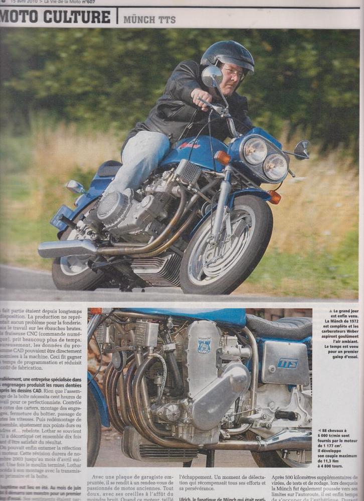 Moto Münch Mammouth TTS collection, Boeken, Motoren, Gelezen, Verzenden