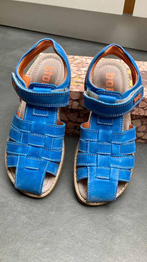 197: Stones and Bones sandalen blauw maat 36, Kinderen en Baby's, Kinderkleding | Schoenen en Sokken, Zo goed als nieuw, Schoenen
