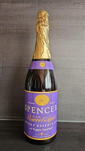 Spencer Oak-Barrel Aged Monks' Reserve Ale-zeldzame trappist beschikbaar voor biedingen